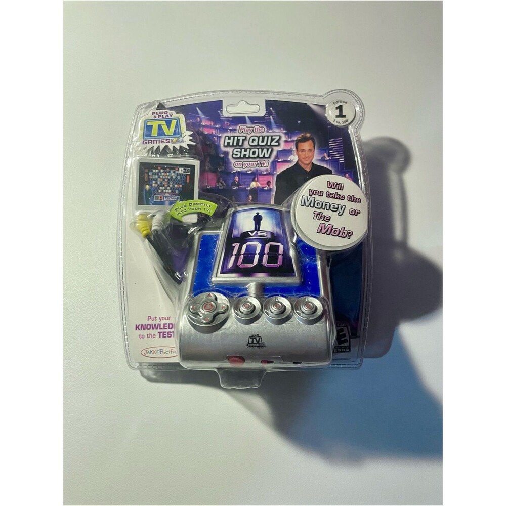 Jakks Pacific 1 vs 100 Plug & Play TV Game Edition 1 Vintage Retro Console NIB